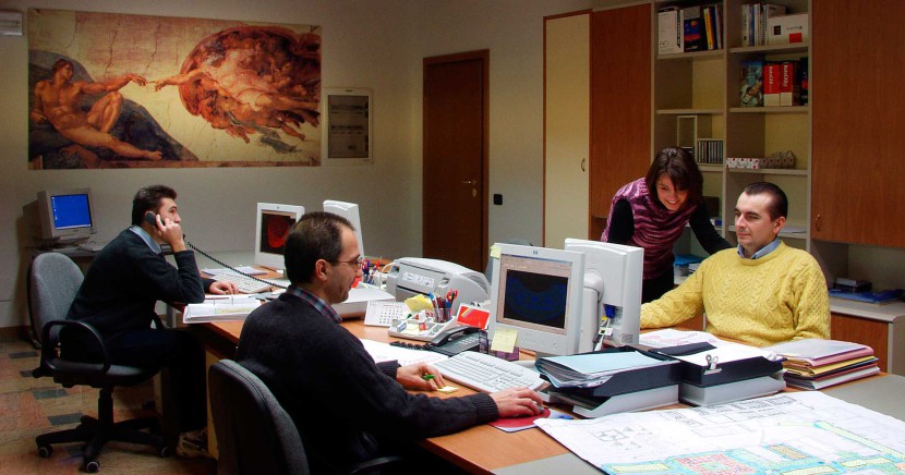 Budri, marmo, pavimenti, ufficio, tecnico, progettazione, persone, ritratto, fotocamera